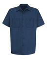 Red Kap Men's Tall Cotton Short Sleeve Uniform Shirt