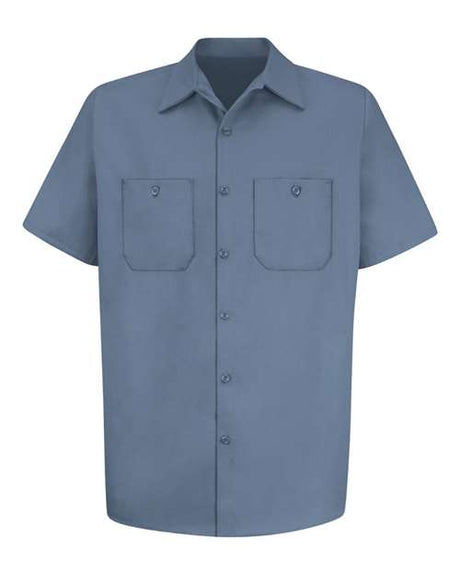 Red Kap Men's Tall Cotton Short Sleeve Uniform Shirt