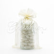 6"X 9" Organza Pouches-Sold By A Dozen Pieces ( 6 Pieces/Inner Pack) (Ivory)