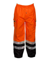 Kishigo Unisex Premium Black Series Rainwear Pants