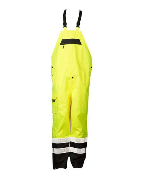 Kishigo Unisex Premium Black Series Rainwear Bib