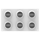 Silikomart MARITOZZO 135 Silicone Mold, 6 Cavities