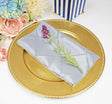 Pintuck Taffeta Cloth Dinner Napkin Sample