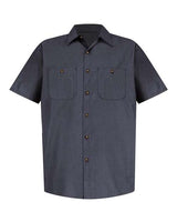 Red Kap Men's Industrial Short Sleeve Work Shirt
