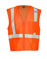 Kishigo Unisex Single Pocket Mesh Safety Vest