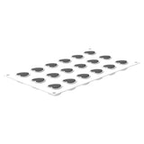 Silikomart CUORE XS 13 Silicone Heart Mold, 18 Cavities