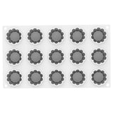 Silikomart CHARLOTTE 30 Silicone Mold, 15 Cavities