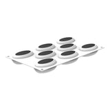 Silikomart OVAL 80 Silicone Mold, 8 Cavities