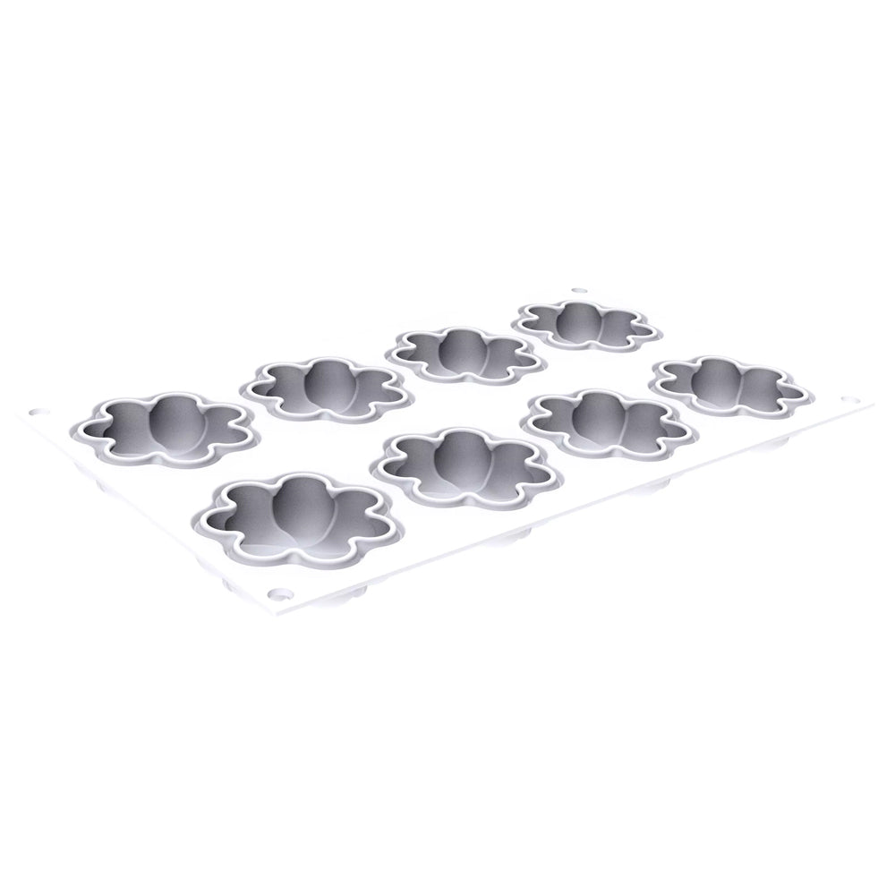 Silikomart BLOSSOM 45 Silicone Mold, 8 Cavities