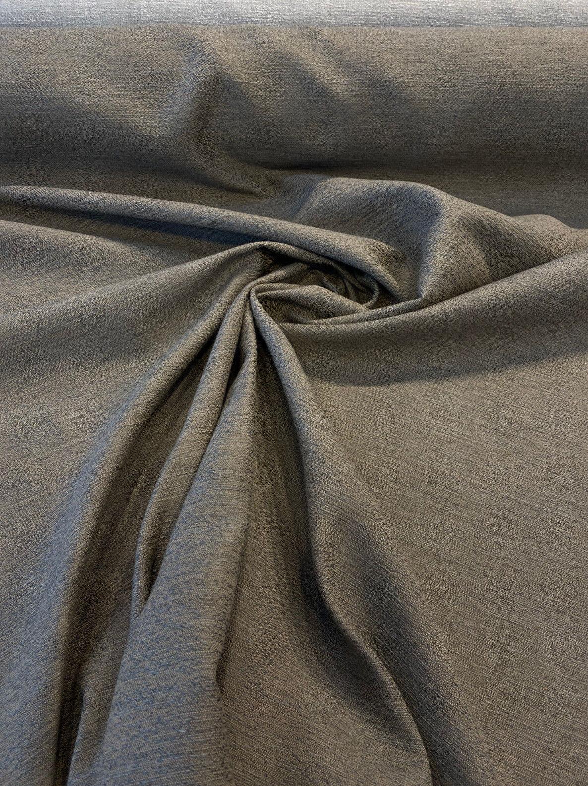Sunbrella Acrylic Fabric - Static Plain Charcoal, 54" Width (1 Yard)