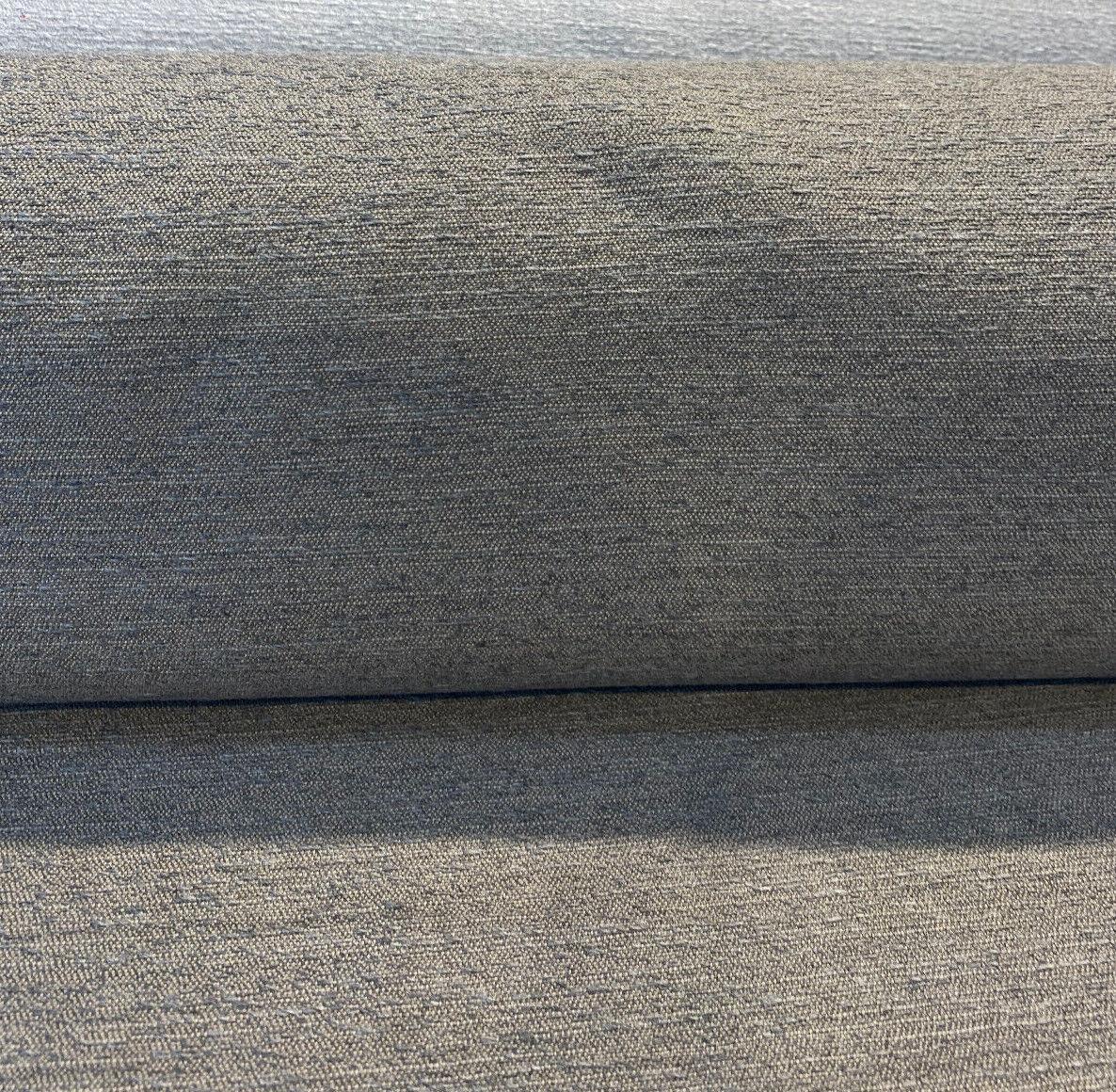 Sunbrella Acrylic Fabric - Static Plain Charcoal, 54" Width (1 Yard)
