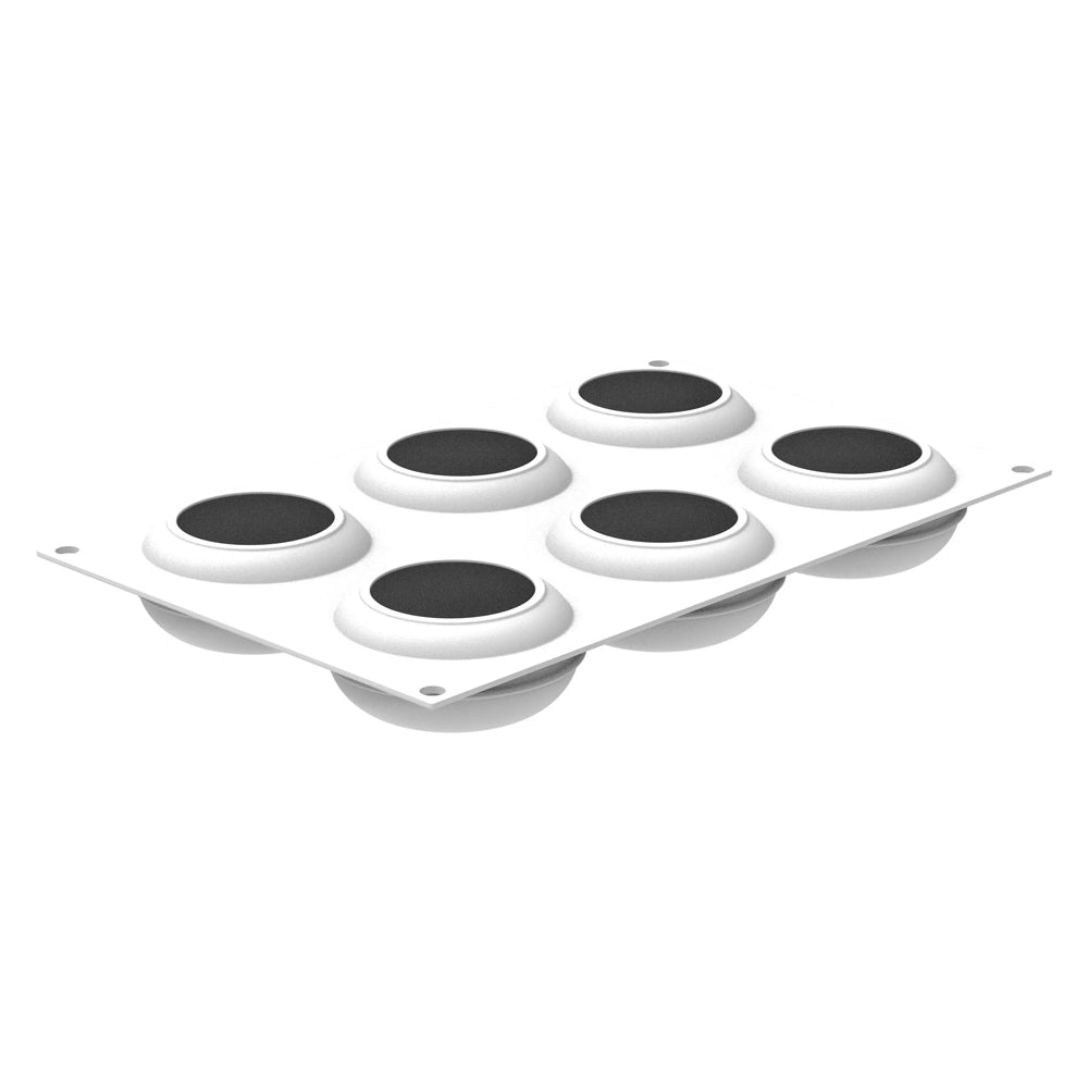 Silikomart STONE 145 Silicone Mold, 6 Cavities