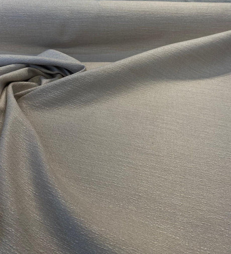 Sunbrella Acrylic Fabric - Beige Plain Textured Weave, 54" Width (1 Yard)