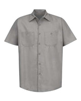 Red Kap Men's Tall Industrial Short Sleeve Work Shirt