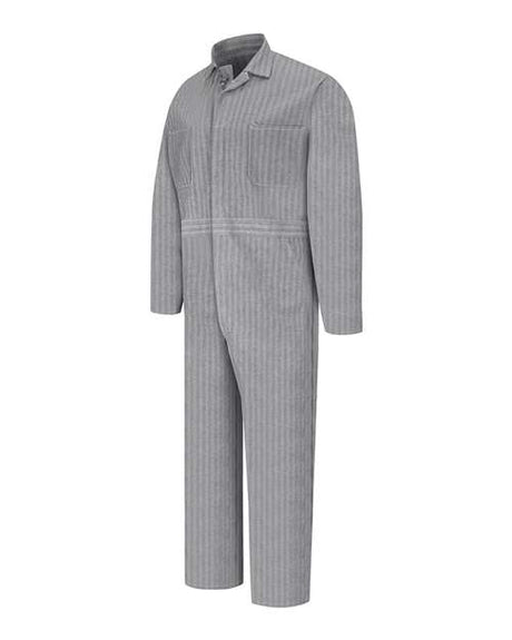 Red Kap Men's Button-Front Cotton Coverall