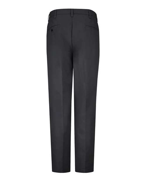 Red Kap Men's pleated twill professional work slacks delivering a polished appearance for workplace and uniform settings