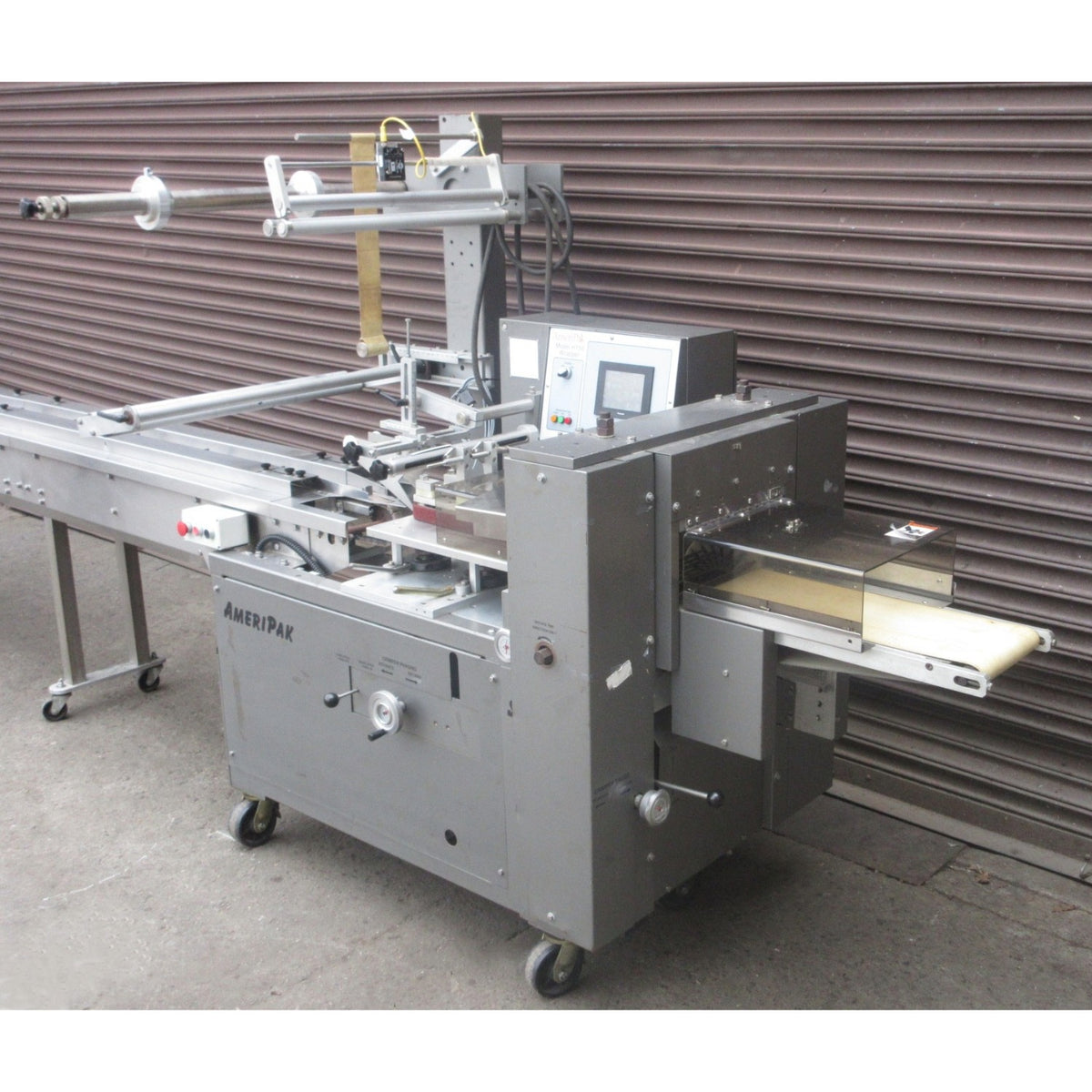 Ameripak S140 Flow Wrapper, Used Excellent Condition - Factory Refurbished
