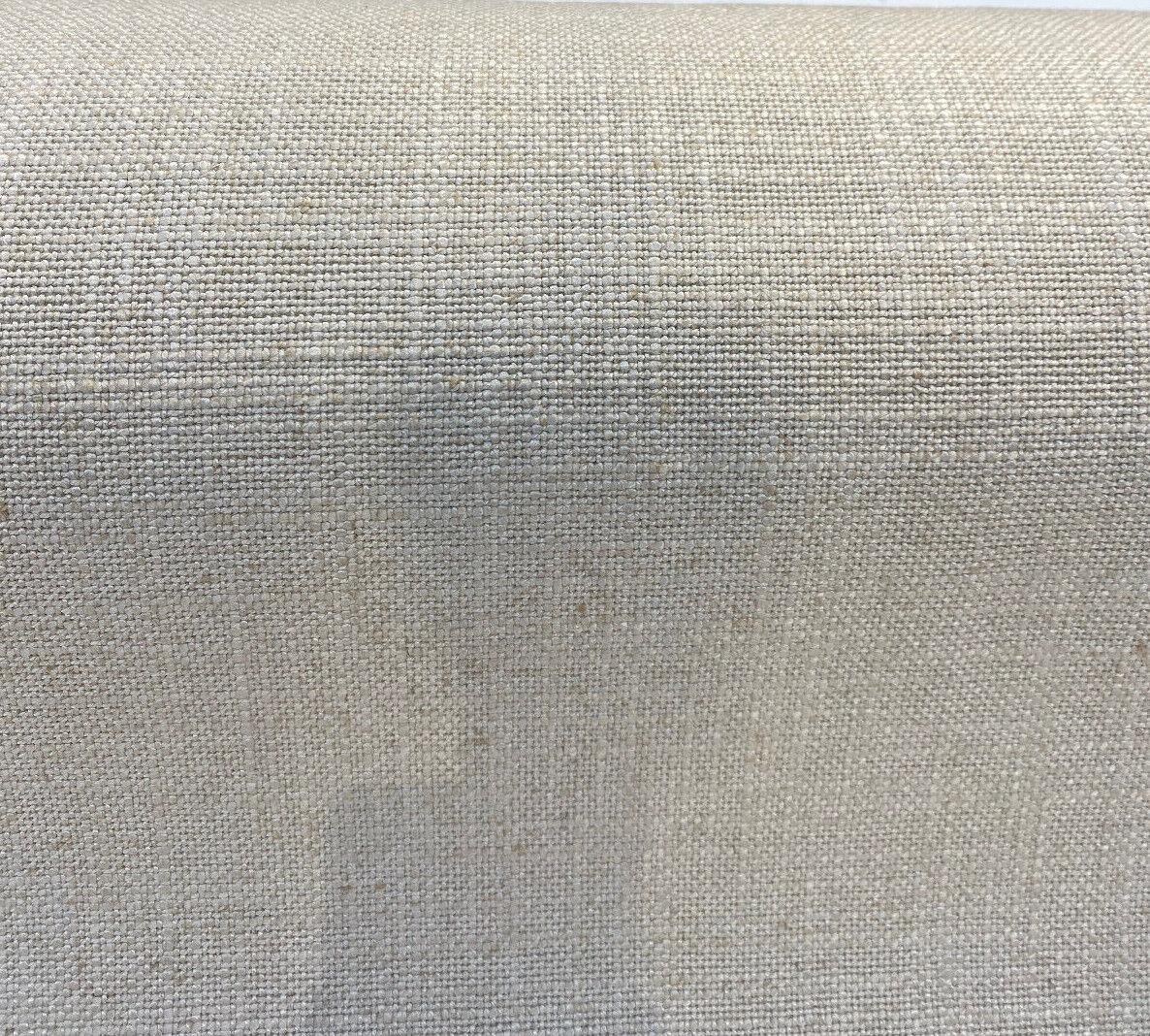 Darwin Linen Toast Viscose Cotton Linen Fabric - Toast Solid, 55" To 56" Width (1 Yard)