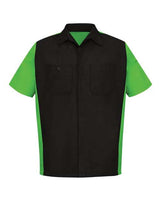 Red Kap Men's Short Sleeve Automotive Crew Shirt