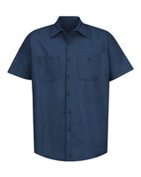 Red Kap Men's Tall Industrial Short Sleeve Work Shirt