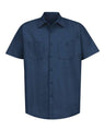 Red Kap Men's Tall Industrial Short Sleeve Work Shirt