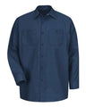 Red Kap Men's Tall Industrial Long Sleeve Work Shirt