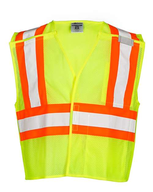 Unisex Contrasting Mesh Breakaway Safety Vest