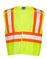 Unisex Contrasting Mesh Breakaway Safety Vest