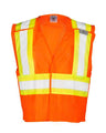 Unisex Contrasting Mesh Breakaway Safety Vest