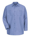 Red Kap Men's Tall Industrial Long Sleeve Work Shirt