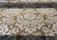 Elagrace Bronze Floral Damask Chenille Fabric - Bronze Floral Damask, 56" Width (By The Yard)
