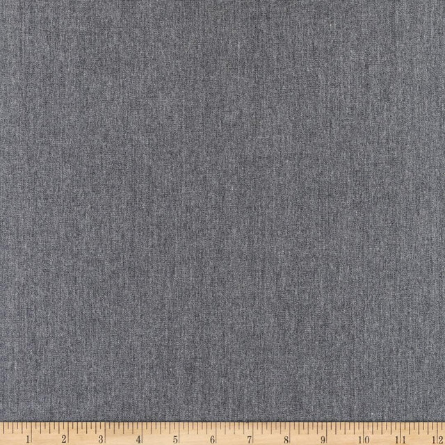 Sunbrella Smoke Marine Grade Acrylic Fabric - Smoke Gray, Solid & Variegated, 60" Width (1 Yard)