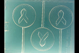 Help Fight Breast Cancer Ribbon Pop Chocolate Mold
