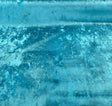 Velvet Lush Polyester Fabric - Prussian Green, Lush Pattern, 56" Width (By The Yard)
