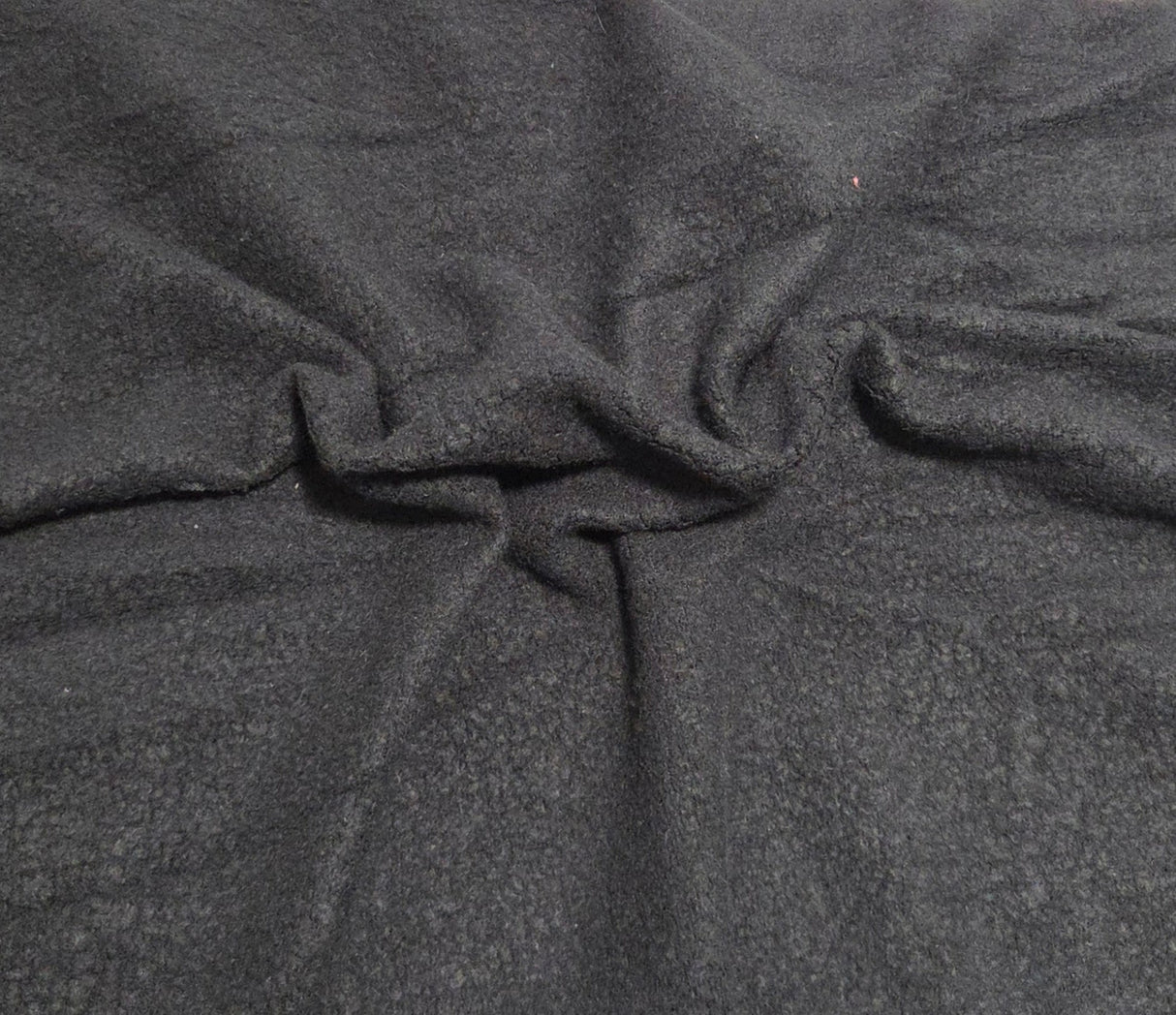 Sherpa Fleece Black Stretchy Modal Blend