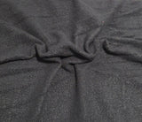 Sherpa Fleece Black Stretchy Modal Blend