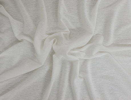 Linen Jersey Knit Off White