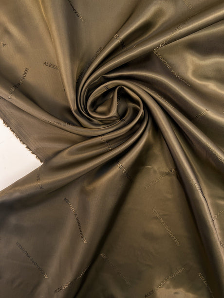 Viscose Twill Lining Green Shade