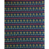 2 Yard African Print Stretch Cotton Satin Fabric Soft Lightweight 58 Inch Width
