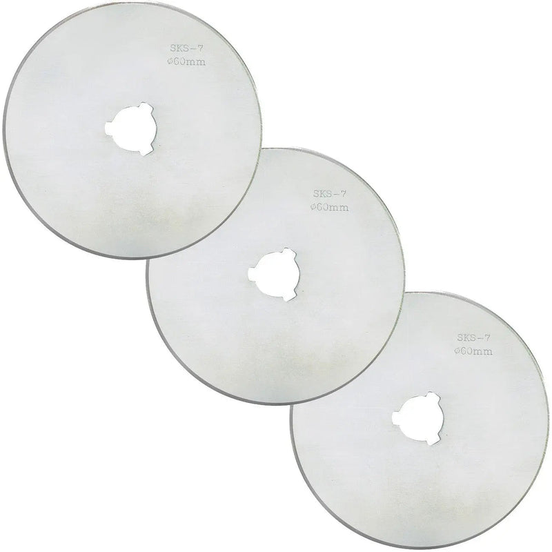 60mm Replacement Rotary Blade 3ct