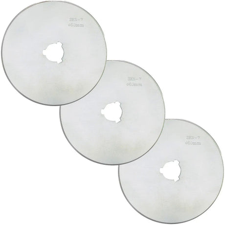 60mm Replacement Rotary Blade 3ct