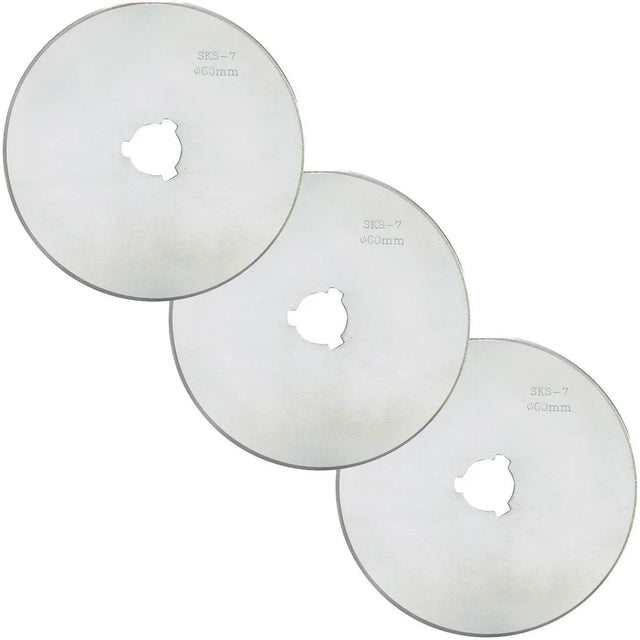 60mm Replacement Rotary Blade 3ct