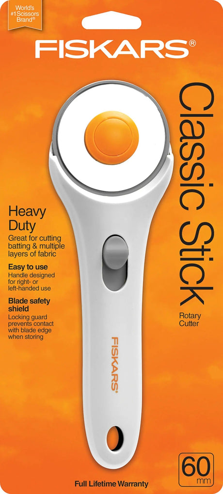 60mm Rotary Cutter White and Orange