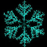 60" Sparkler Snowflake LED RGBWW
