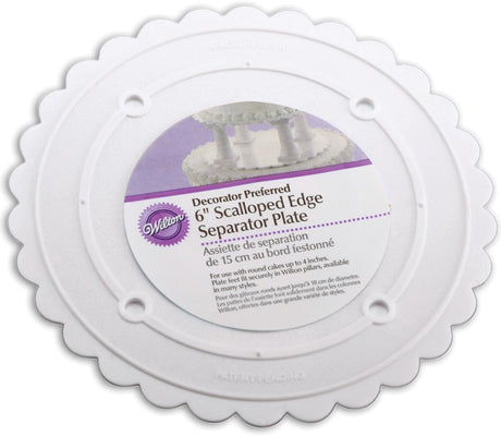 Wilton Decorator Preferred Separator Plate, 6"