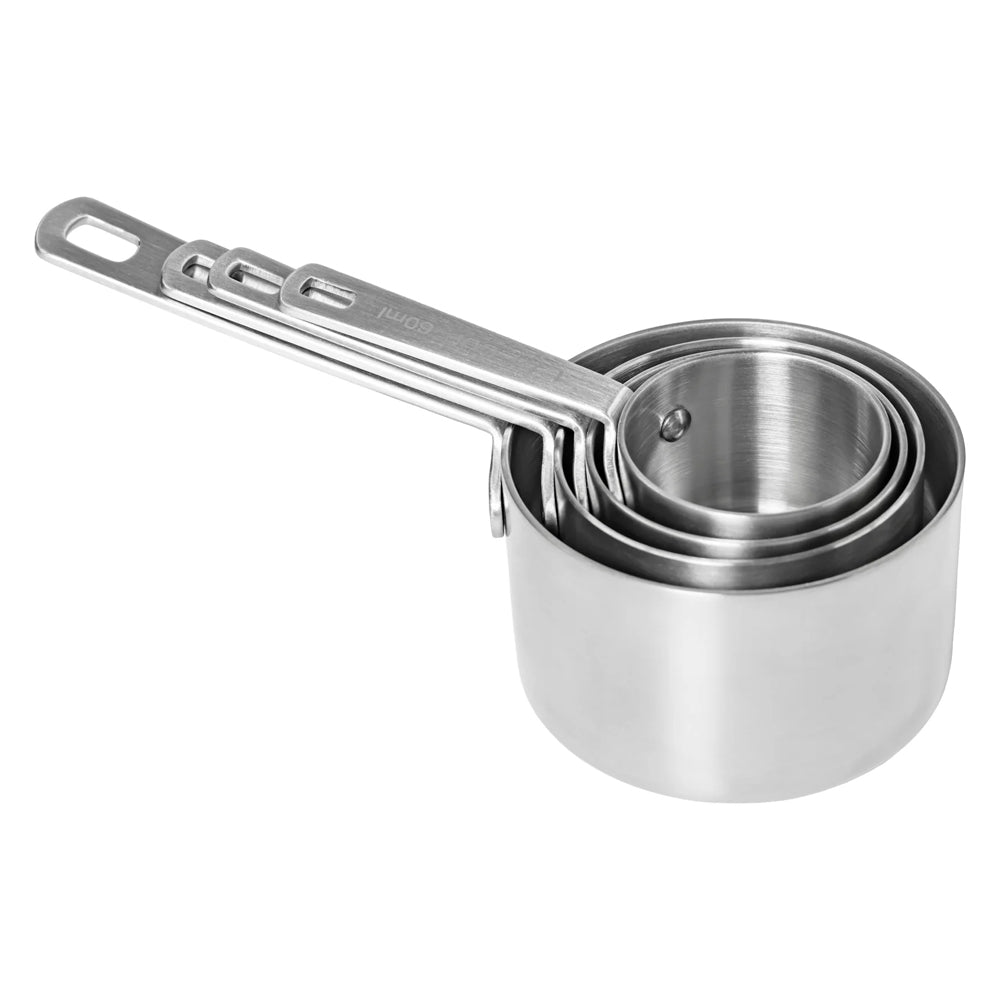 Fat Daddio's Stainless Steel Measuring Cups, Set of 4