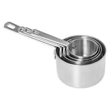 Fat Daddio's Stainless Steel Measuring Cups, Set of 4