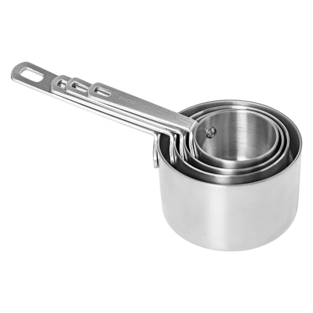 Fat Daddio's Stainless Steel Measuring Cups, Set of 4