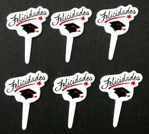 Felicidades Graduate Picks - 6 Pack