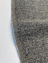 Pen Pal Pebble Latex Backed Tweed Chenille Upholstery Fabric - Gray With Beige And Black, 56" Width (1 Yard)
